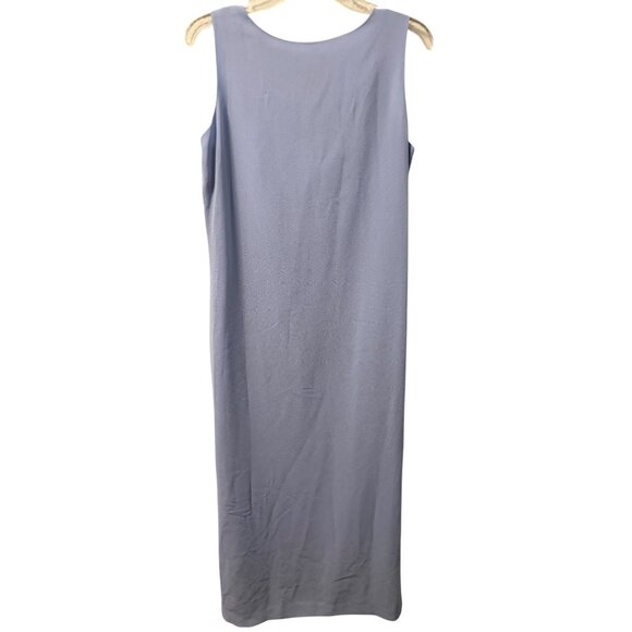 Positive Attitude Womens 2-Piece Light Blue Dress Set With Beading Embellishment - Picture 10 of 12